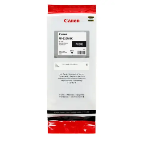 Canon PFI-320MBK - Tusz czarny matowy do Canon TM-200, TM-205, TM-300, TM-305